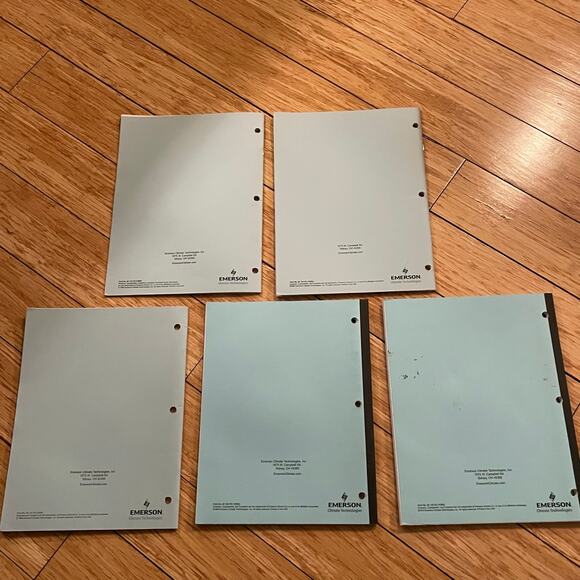 Lot of 5 Copeland Refrigeration Manuals hvac guide emerson - Picture 2 of 3